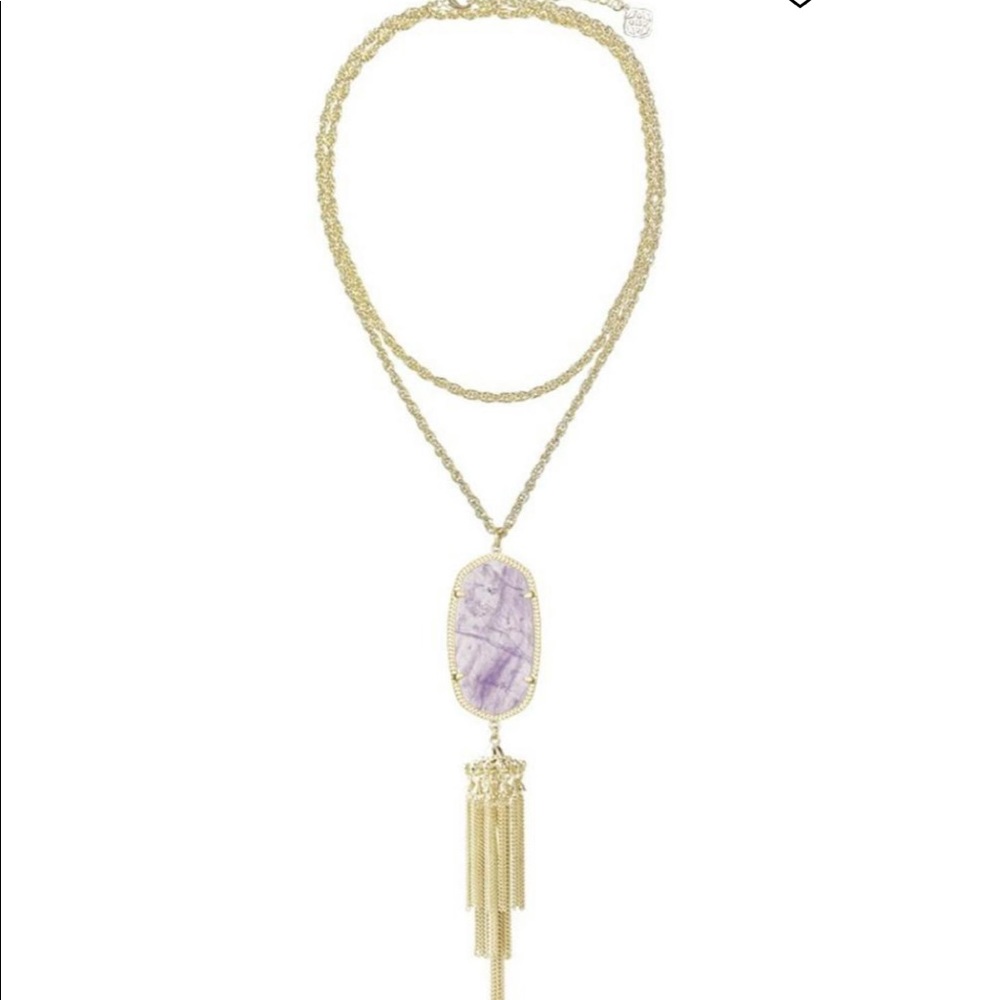 Kendra Scott - Rayne Gold Long Pendant Necklace